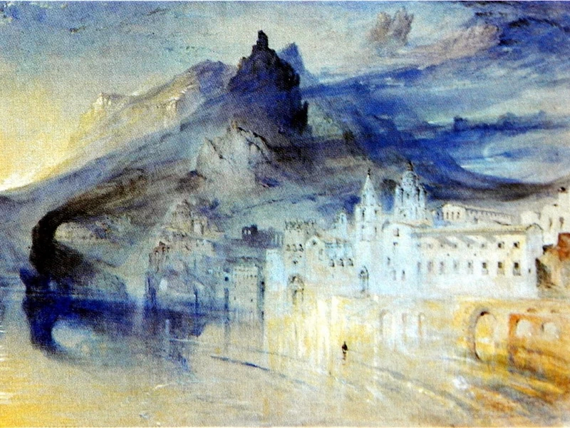 1819-John Ruskin - Veduta di Amalfi, 1844